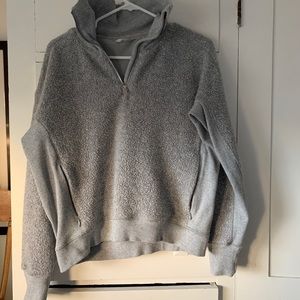 LULULEMON Sherpa half zip sweater